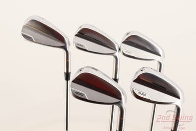 Ping i530 Iron Set 7-PW AW FST KBS Tour Lite Steel Stiff Right Handed Orange Dot +1/2"