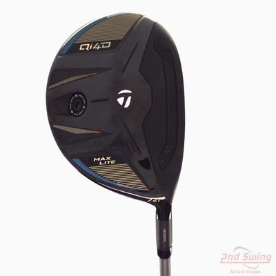 TaylorMade Qi4D Max Lite Fairway Wood 7 Wood 7W 21° Mitsubishi REAX 45 Graphite Senior Right Handed 42.0in