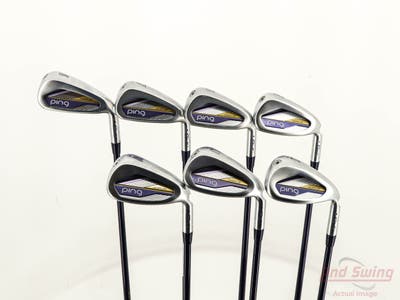 Ping G Le4 Iron Set 6-PW GW SW ALTA LE Graphite Ladies Right Handed Black Dot +1/4"
