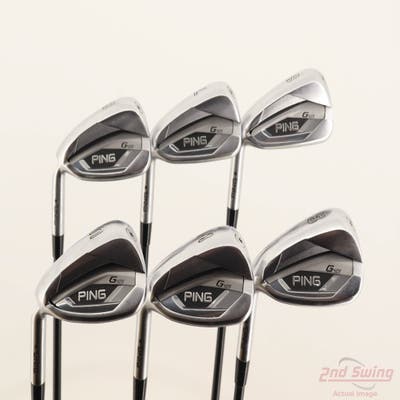 Ping G425 Iron Set 6-PW AW FST KBS TGI 60 Graphite Regular Left Handed Black Dot +3/4"