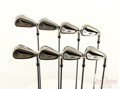 Callaway X Series N415 Iron Set 4-PW AW Callaway Stock Steel Steel Stiff Right Handed +1/4"
