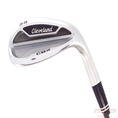 Cleveland CBX Wedge Lob LW 58° 10 Deg Bounce Cleveland ROTEX Wedge Graphite Wedge Flex Right Handed 35.25in