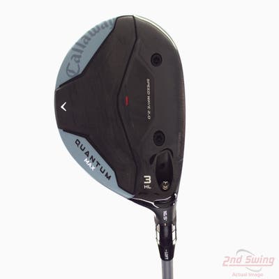 Callaway Quantum Max Fairway Wood 3 Wood HL 16.5° Project X Denali Frost Silver 70 Graphite X-Stiff Right Handed 43.25in