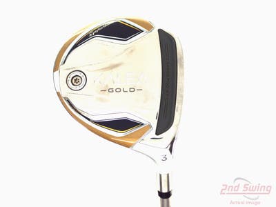 TaylorMade Kalea Gold Fairway Wood 3 Wood 3W Kalea Gold Ultralight Graphite Ladies Right Handed 42.0in