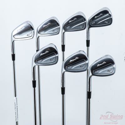 Mizuno Pro M-13 Iron Set 4-PW Nippon NS Pro Modus 3 Tour 120 Steel Stiff Left Handed +1/4"