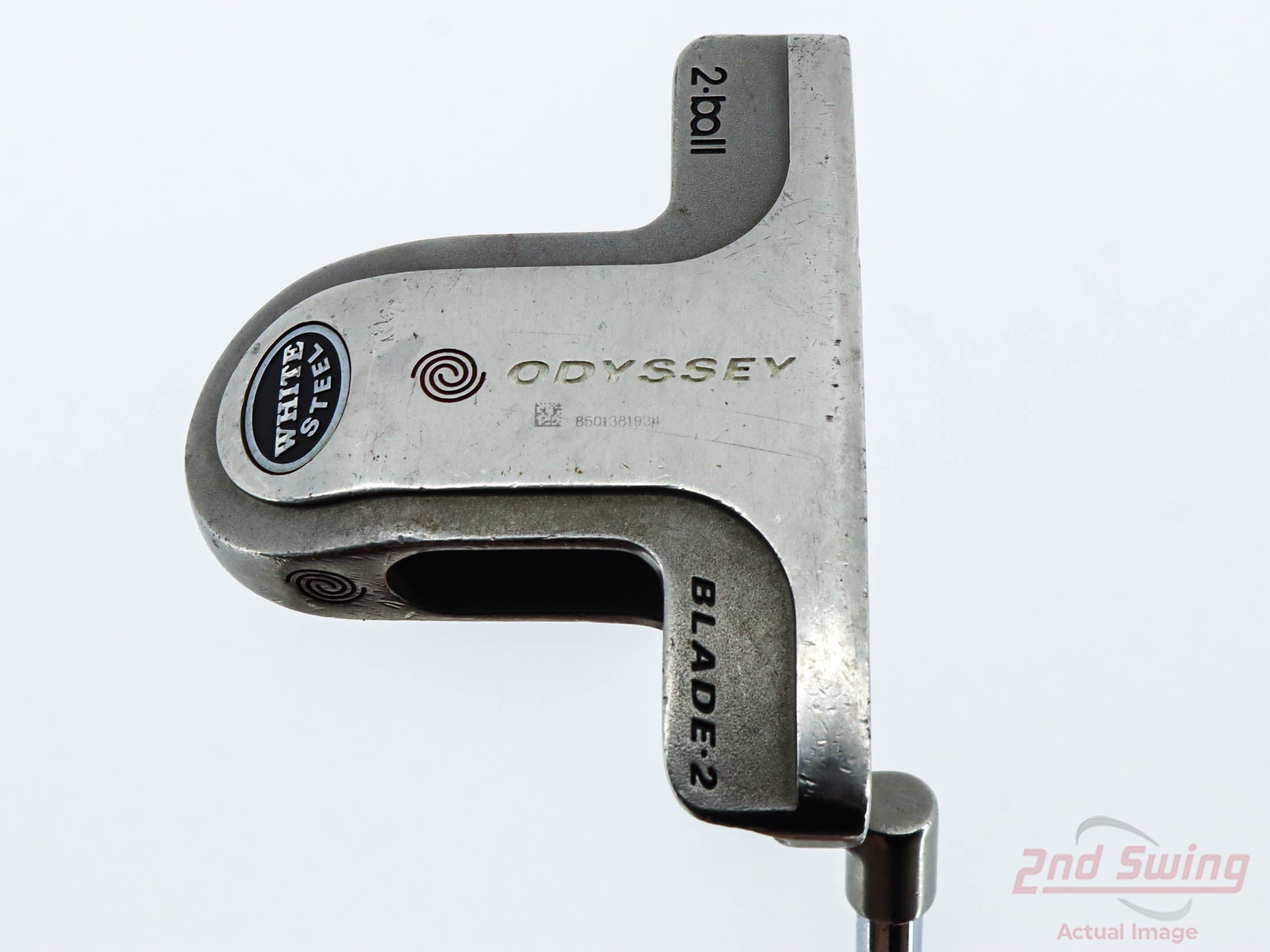 Odyssey White Steel 2-Ball Blade Putter | 2nd Swing Golf