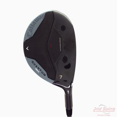 Mint Callaway Quantum Max Fairway Wood 7 Wood 7W 21° Project X Denali Frost Silver 60 Graphite Regular Right Handed 42.0in