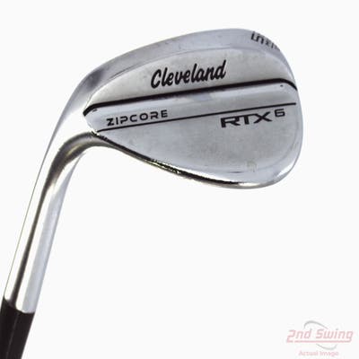 Cleveland RTX 6 ZipCore Tour Satin Wedge Lob LW 58° 10 Deg Bounce Mid True Temper Dynamic Gold Spinner Tour Issue Steel Wedge Flex Left Handed 35.0in
