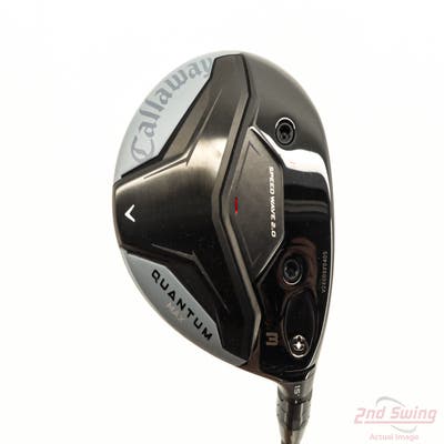 Mint Callaway Quantum Max Fairway Wood 3 Wood 3W 15° Fujikura Ventus Velocore+ Black 7 Graphite Stiff Right Handed 42.75in