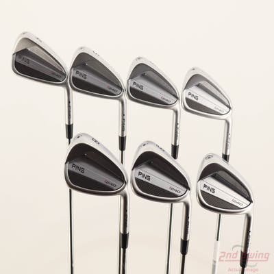 Ping i240 Iron Set 4-PW True Temper Dynamic Gold Mid 115 S300 Steel Stiff Right Handed Black Dot STD