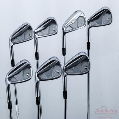 TaylorMade 2024 P7CB Iron Set 4-PW Dynamic Gold Mid 115 Steel Stiff Left Handed STD