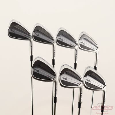 Ping i240 Iron Set 4-PW True Temper Dynamic Gold Mid 115 X100 Steel X-Stiff Right Handed Black Dot +1/4"