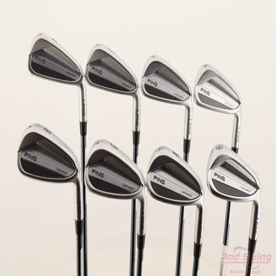 Ping i240 Iron Set 4-PW AW UST Mamiya Recoil 75 Dart Graphite Regular Right Handed Black Dot +1/4"