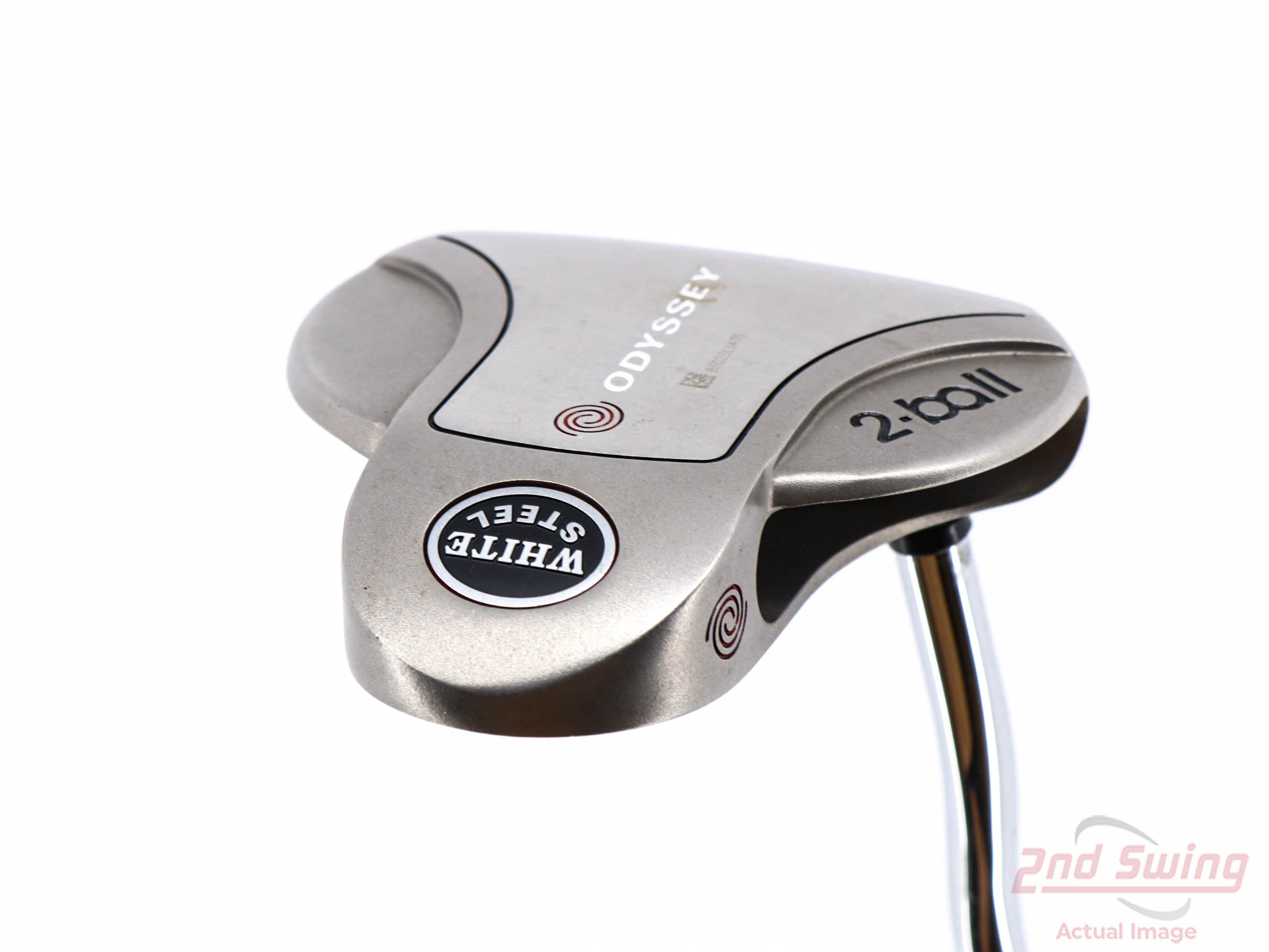 Odyssey White Steel 2-Ball Putter | 2nd Swing Golf