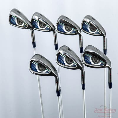 Ping G LE Iron Set 6-PW GW SW ULT 230 Ultra Lite Graphite Ladies Right Handed Red dot +1/4"