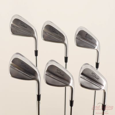 Titleist 2025 T350 Iron Set 5-PW FST KBS $-Taper Steel Stiff Right Handed +1/2"