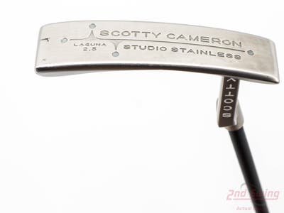 Titleist Scotty Cameron Studio Stainless Laguna 2.5 Putter Steel Right Handed 35.0in
