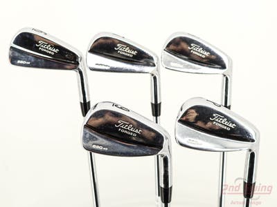 Titleist 690.MB Forged Iron Set 6-PW True Temper Dynamic Gold Steel Stiff Right Handed +1/2"