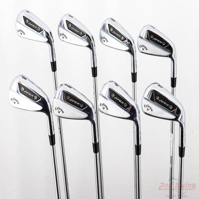 Callaway Apex Ai150 Iron Set 4-PW AW FST KBS Tour C-Taper 130 Steel X-Stiff Right Handed STD