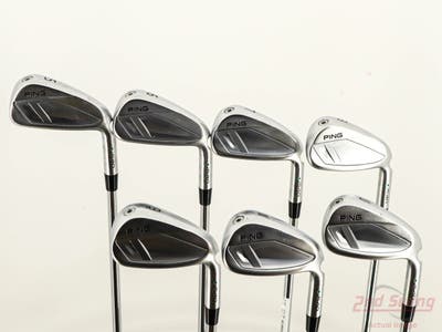 Ping i540 Iron Set 5-PW AW AWT 3.0 Steel Stiff Right Handed Green Dot +1/4"
