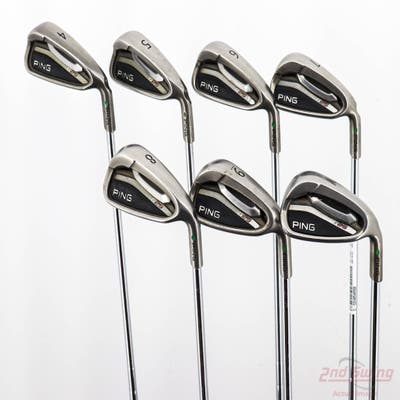 Ping G25 Iron Set 4-PW Ping CFS Steel Regular Right Handed Green Dot +1/2"