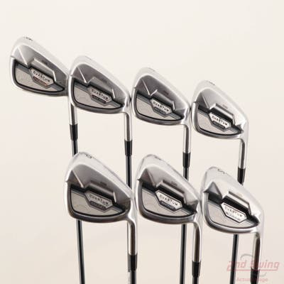 Callaway Quantum Max Fast Iron Set 6-PW AW SW UST Mamiya Recoil 50 Dart Graphite Ladies Right Handed -1/2"
