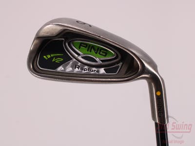 Ping Rapture V2 Single Iron 6 Iron Ping TFC 939I Graphite Stiff Right Handed Yellow Dot 37.25in