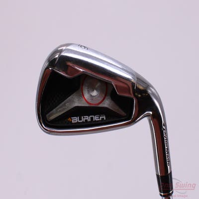 TaylorMade 2009 Burner Single Iron 6 Iron Stock Steel Shaft Steel Senior Right Handed 38.0in