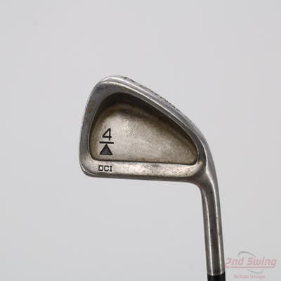 Titleist DCI Black Single Iron 4 Iron 24° Stock Graphite Shaft Graphite Regular Right Handed 38.25in