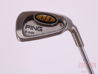 Ping i3 Oversize Single Iron 6 Iron Ping JZ Steel Stiff Right Handed Red dot 38.5in