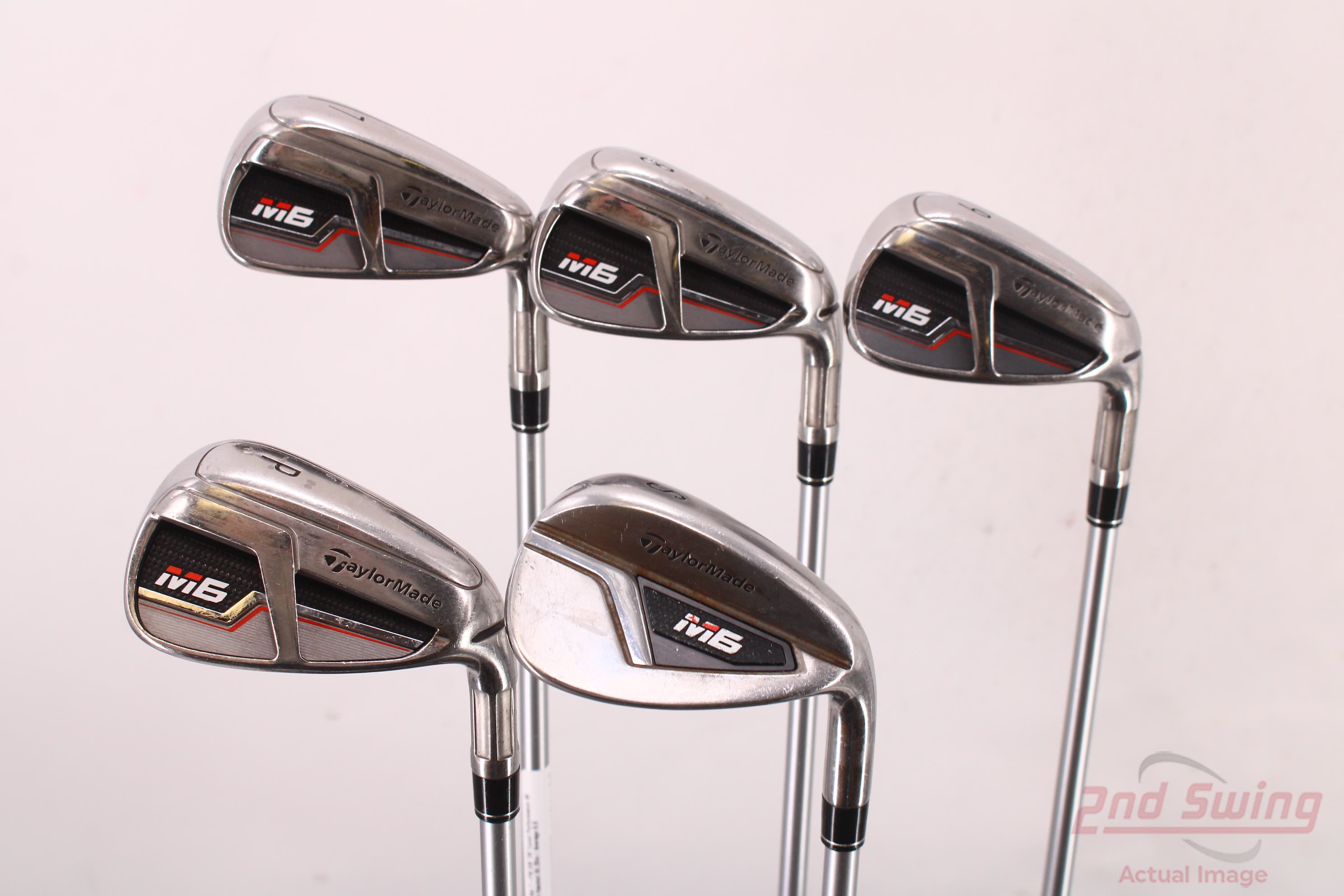 TaylorMade M6 Iron Set 7PW SW TM Tuned Performance 45 Graphite Ladies
