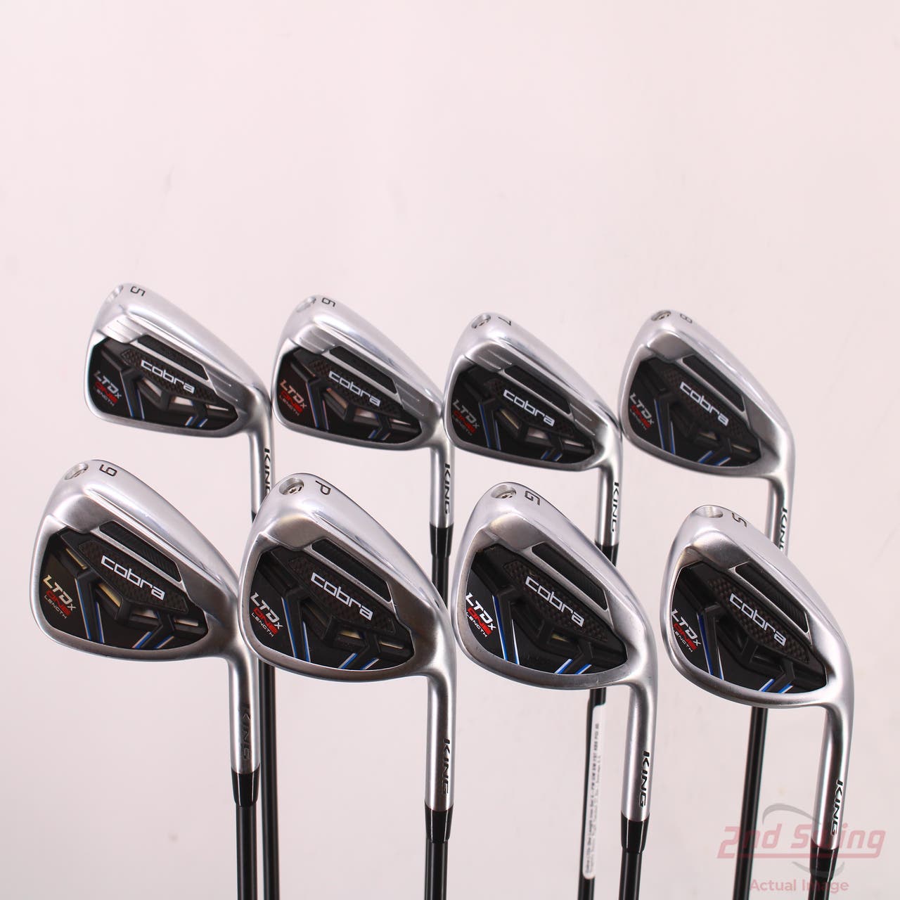 Cobra LTDx One Length Iron Set 6-PW GW SW FST KBS PGI 65 Graphite