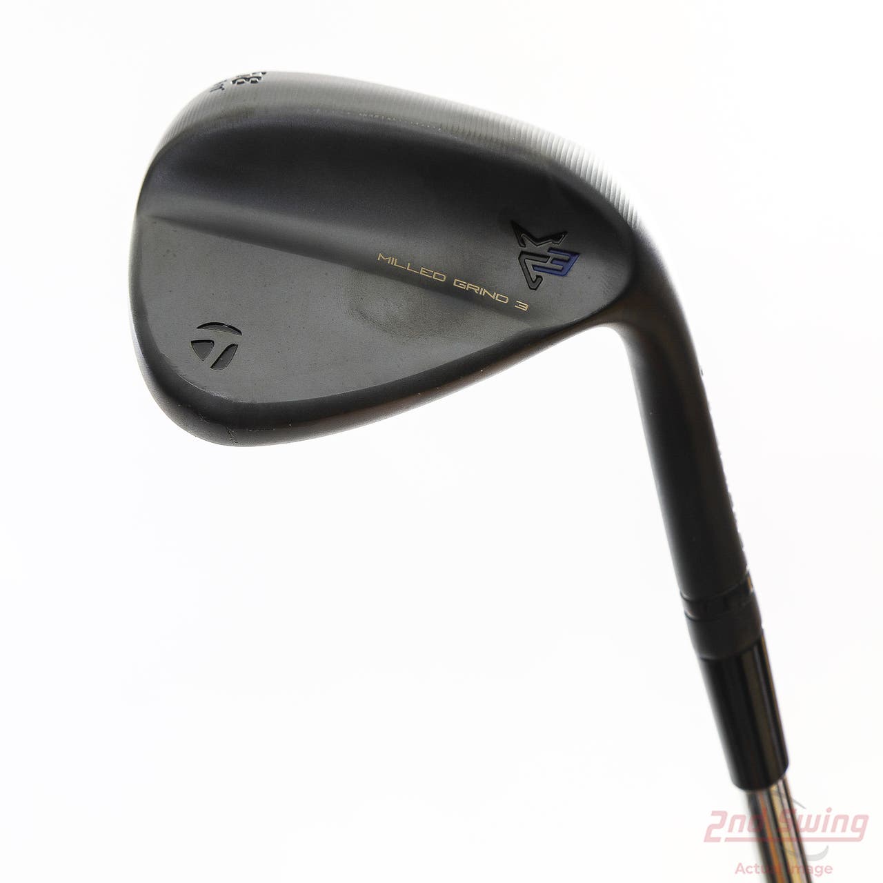 TaylorMade Milled Grind 3 Raw Black Wedge 2nd Swing Golf