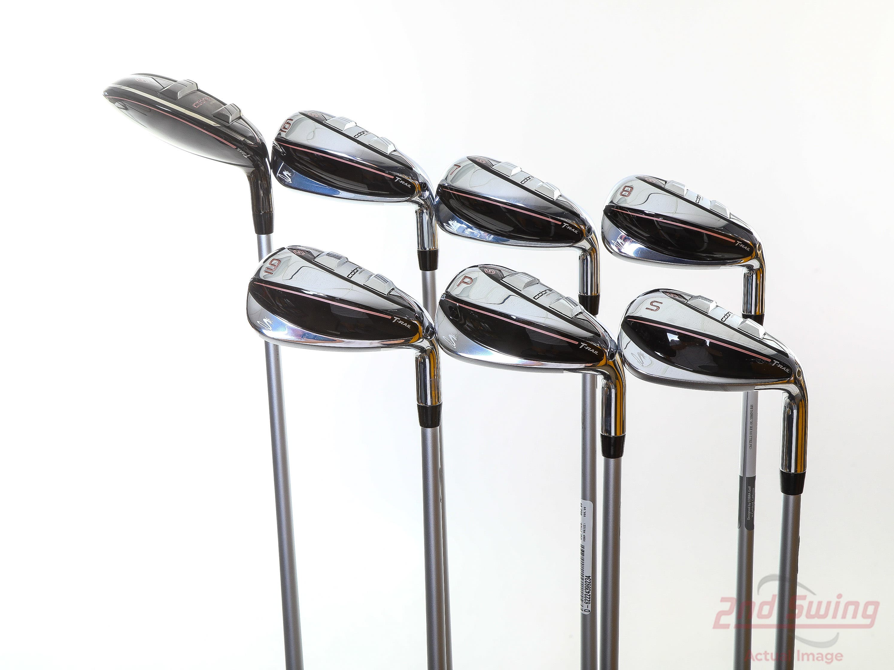 Cobra 2021 TRail Combo Iron Set (D62224399234) 2nd Swing Golf