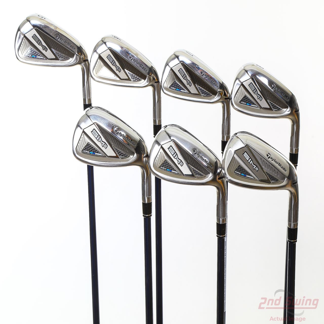TaylorMade SIM2 MAX Iron Set (D62224400161) 2nd Swing Golf