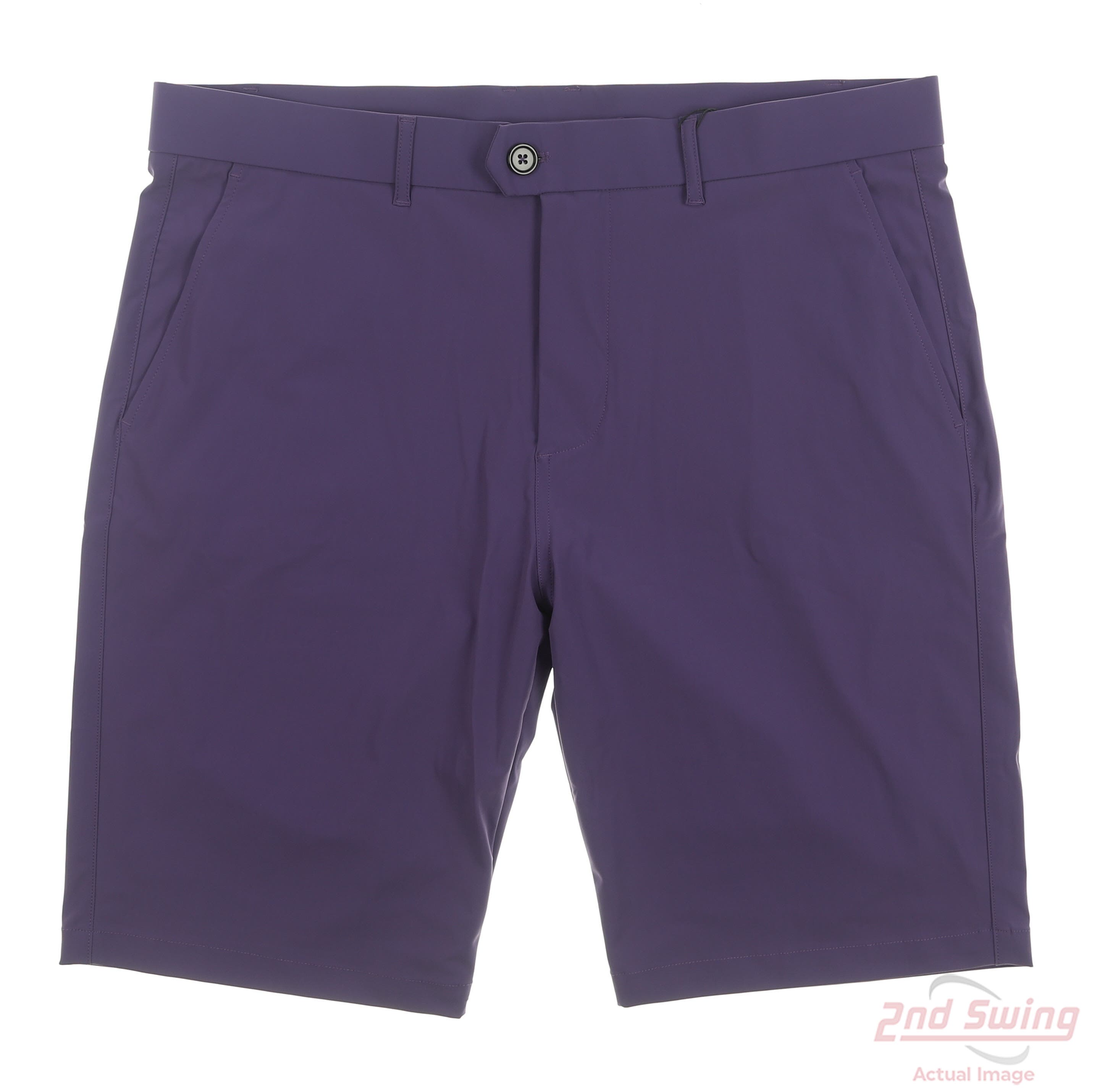 New Mens Greyson Montauk Shorts 36 Plum MSRP 115 2nd Swing Golf