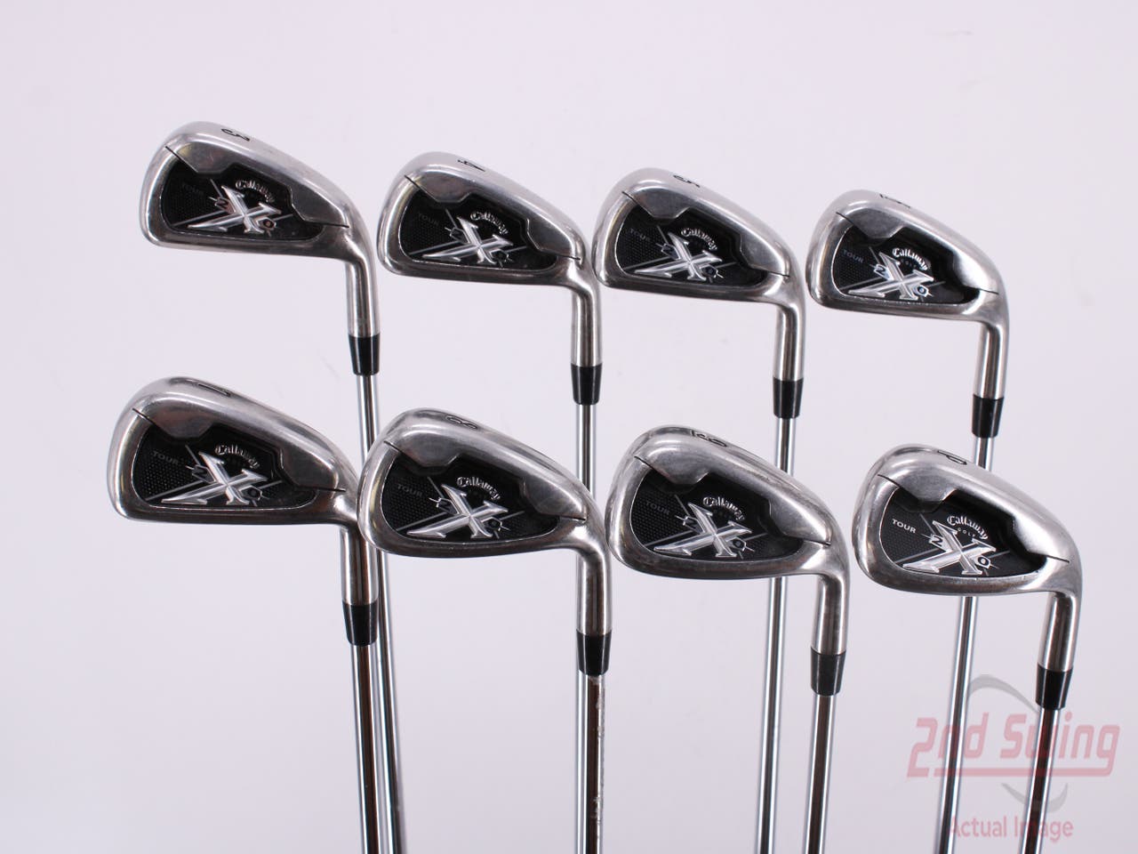 Callaway X-20 Tour Iron Set 3-PW Project X Rifle 6.0 Steel Stiff Right Handed 38.0in