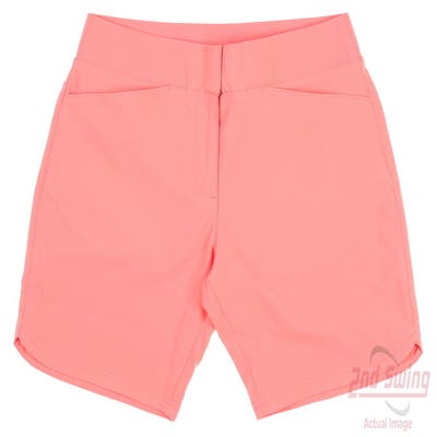 New Womens Puma Bermuda Shorts Small S Carnation Pink MSRP $65