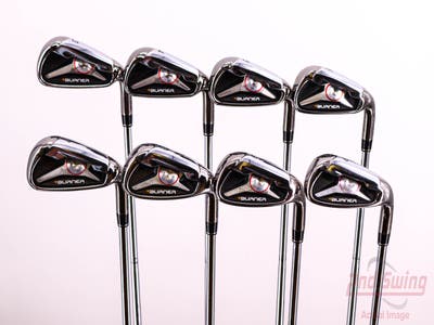 TaylorMade 2009 Burner Iron Set 3-PW True Temper Dynamic Gold S300 Steel Stiff Right Handed 39.25in