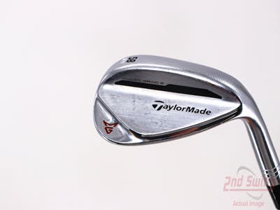 TaylorMade Milled Grind 2 Chrome Wedge Lob LW 58° 11 Deg Bounce FST KBS Tour Steel X-Stiff Right Handed 34.75in