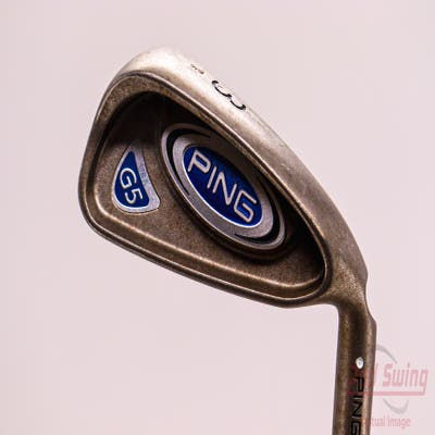 Ping G5 Single Iron 3 Iron 38.5° Ping TFC 100I Steel Stiff Right Handed White Dot 38.25in