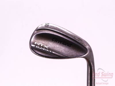 Cleveland RTX ZipCore Raw Wedge Lob LW 58° 6 Deg Bounce Dynamic Gold Spinner TI Steel Wedge Flex Right Handed 35.0in