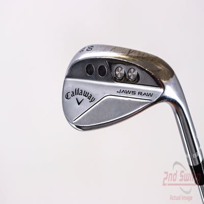 Callaway Jaws Raw Chrome Wedge Lob LW 60° 10 Deg Bounce S Grind Dynamic Gold Tour Issue S400 Steel Stiff Right Handed 35.0in
