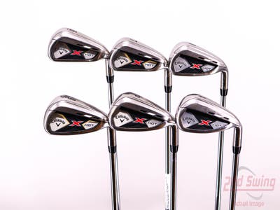 Callaway 2013 X Hot Iron Set 6-PW AW True Temper Speed Step 85 Steel Regular Right Handed 37.75in
