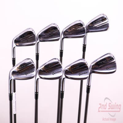 TaylorMade P-790 Iron Set 4-PW GW UST Recoil ES SMACWRAP Graphite Regular Left Handed 38.0in
