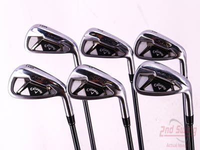 Callaway Apex 21 Iron Set 6-PW AW UST Mamiya Recoil 65 Dart Graphite Regular Right Handed 37.0in