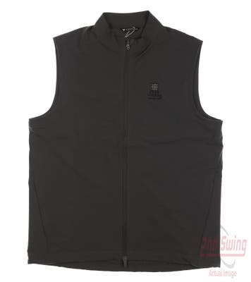 New W/ Logo Mens Level Wear Firstlite Vest Medium M Charcoal MSRP $85
