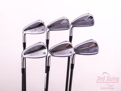 TaylorMade 2021 P790 Iron Set 6-PW AW UST Mamiya Recoil 760 ES Graphite Senior Left Handed 38.0in