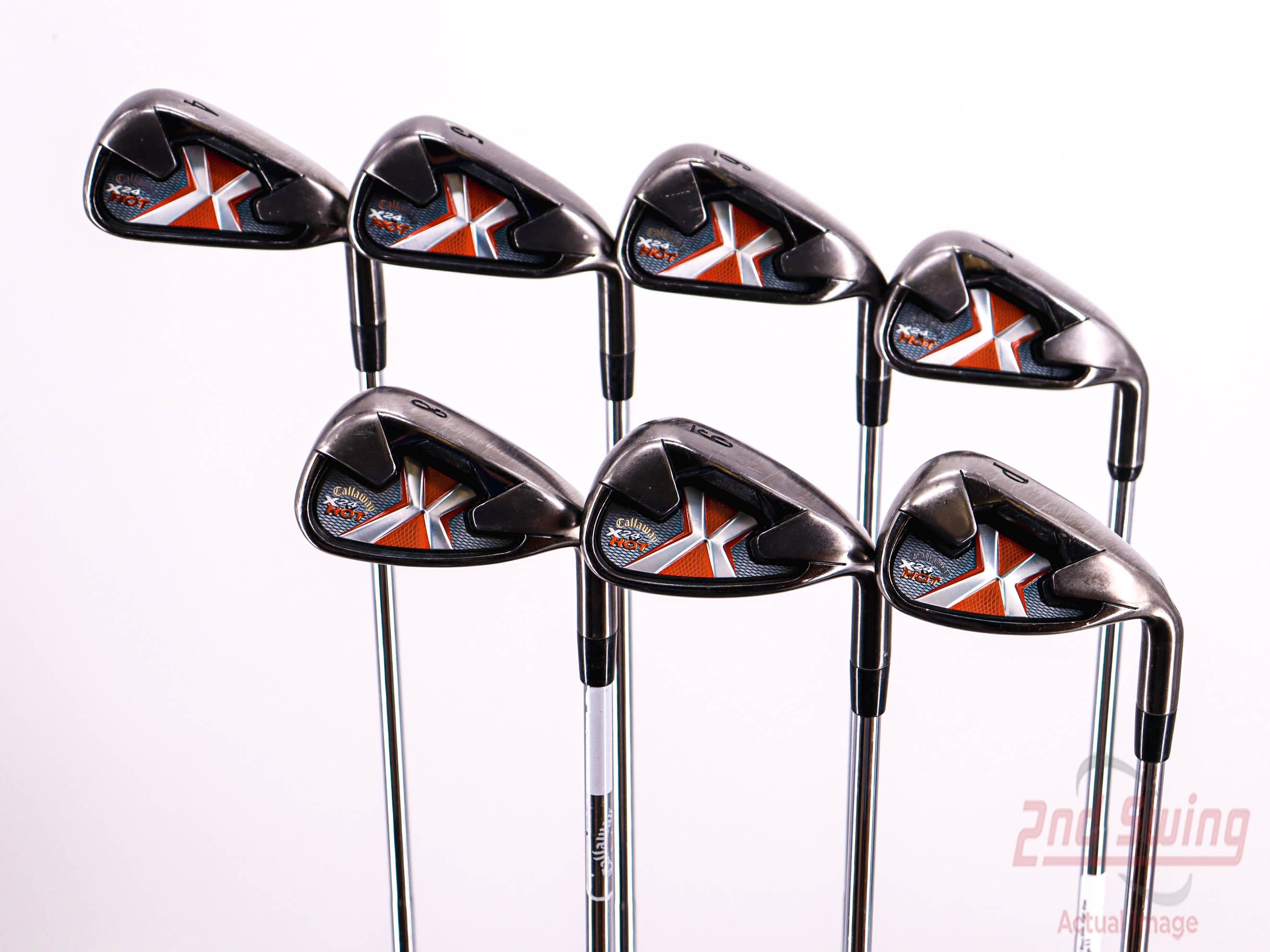 Callaway X-24 Hot Iron Set (D-62331647195) 2nd Swing Golf