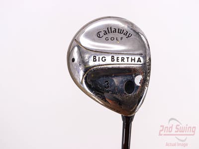 Callaway Big Bertha Fairway Wood 3 Wood 3W Callaway Gems 55w Graphite Ladies Right Handed 42.75in